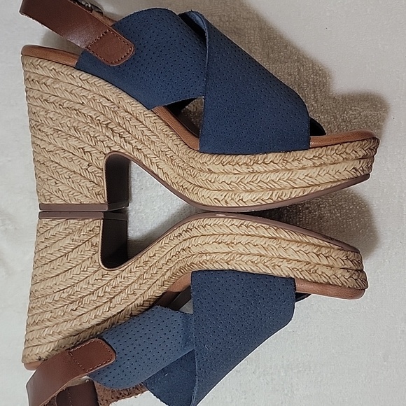 Eurostudio Flex Womens Sandals Comfort Sandals Blue Sandals Size 7 (39EU) - Picture 11 of 11